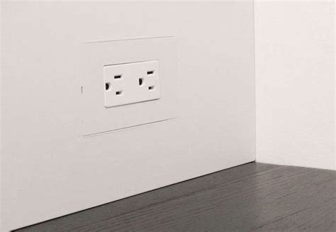 flush faceplate electrical box|flush electrical outlet reviews.